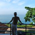 View from our place on Varkala Cliffs