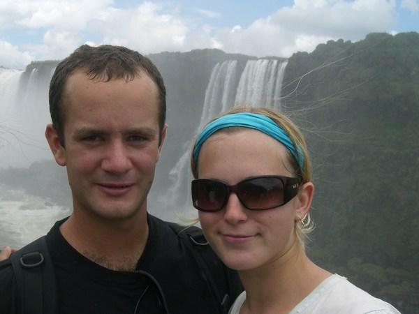 1. Sarah and Jonny at Iguazu Falls