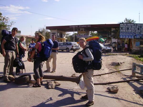 border crossing into bolivia
