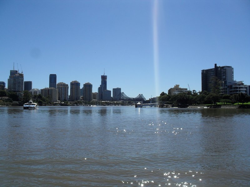 On the river in Bris