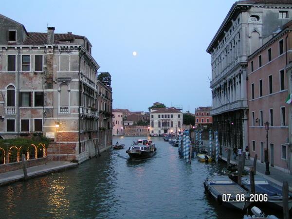 Night-time in Venice