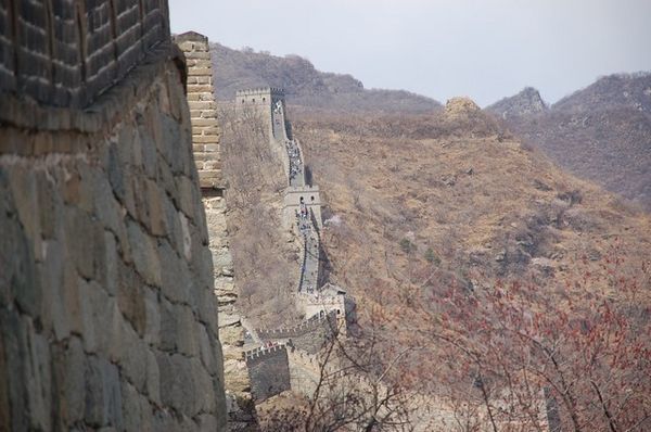 Looking down the Wall