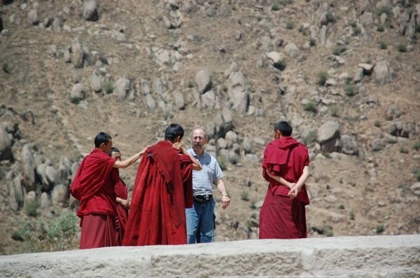 Joe and the monks