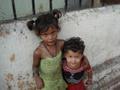 Cute kids on the streets of Mumbai