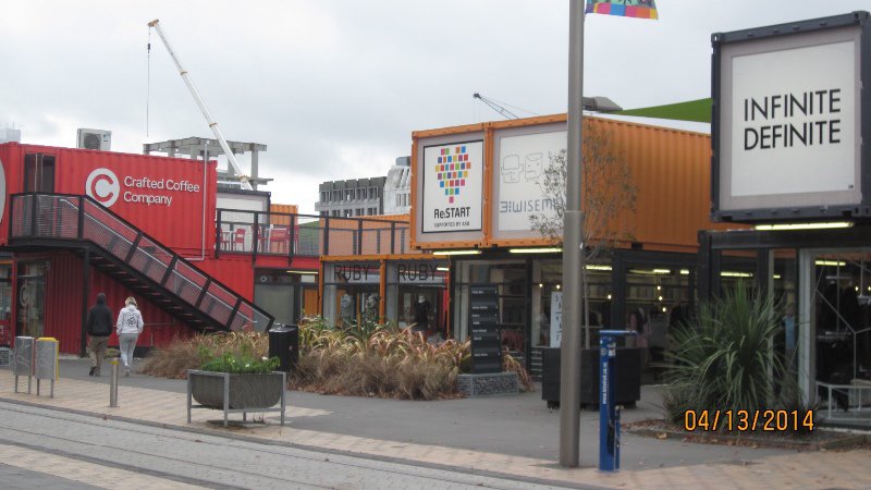 Christchruch Container Mall