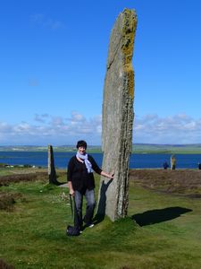 Standing stones on the Orkneys