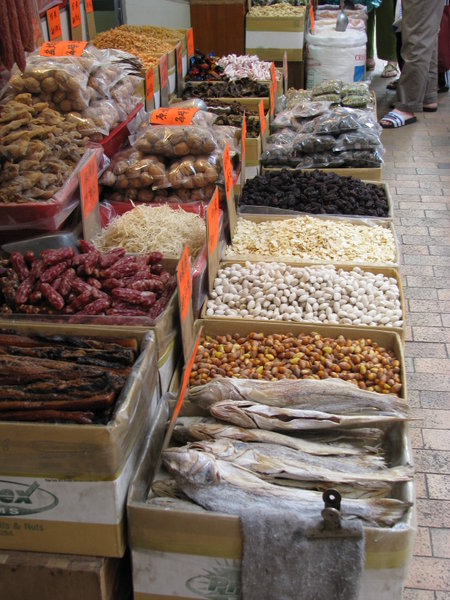 Local streets - dried fish