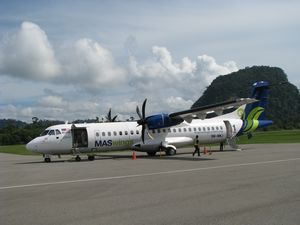 Our plane at Mulu airport
