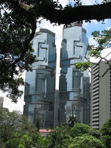 Skyscrapers from HK Park