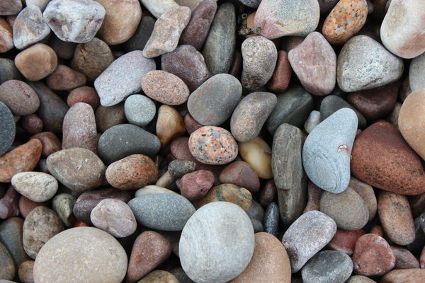 An amazing collection of great pebbles