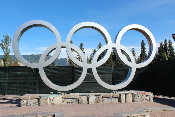 Olympic Circles, Whistler Village