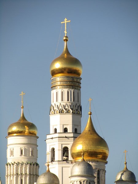 Church tops in the Kremlin