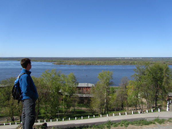Nizhny: Overlooking the River Volga II