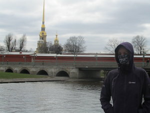 The cold of St Petersburg