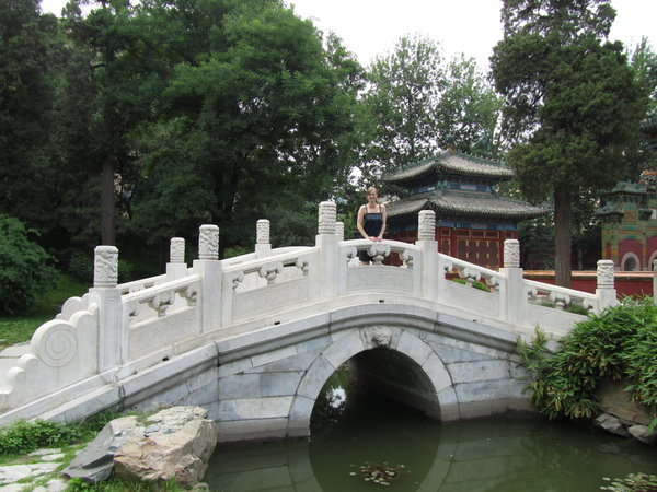 In Belhai Park - Beijing's most popular green spot