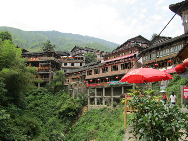 Chinese ethnic minority village at Longji