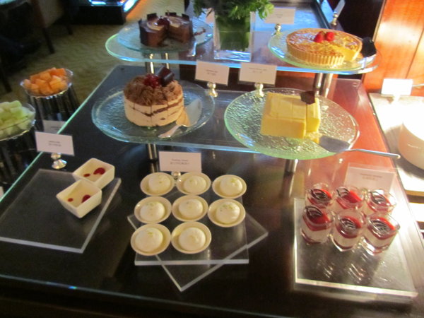 Some of the desserts on offer at the Conrad curry tiffin - yummy!