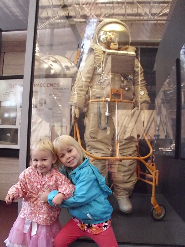 The Girls and their cosmonaut