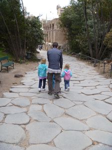 Walking the ancient roads of the Roman Forum