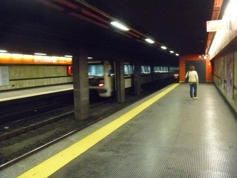Rome Subway Station