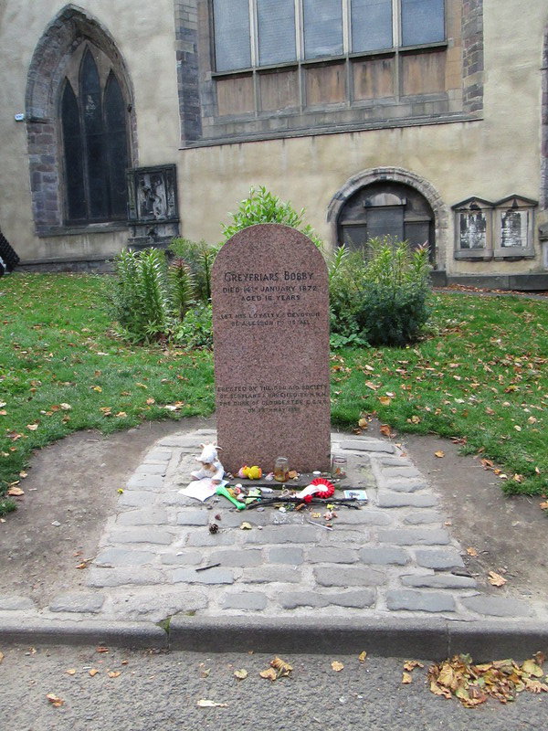 Bobby's grave.