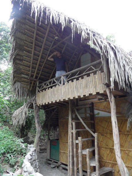 Our hut, Rio Muchacho