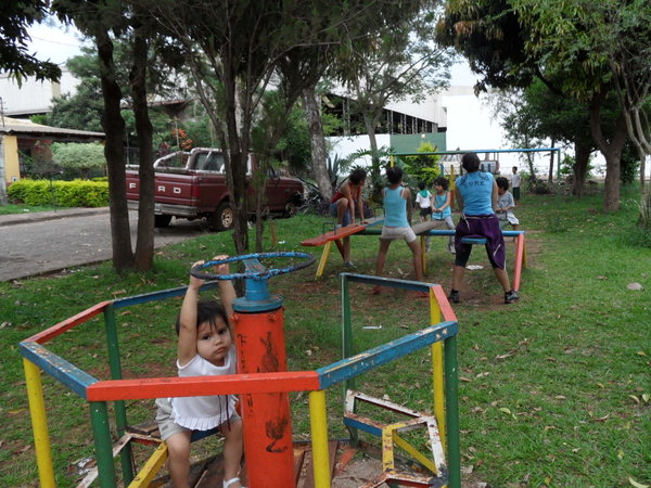 Orphanage kids at the park