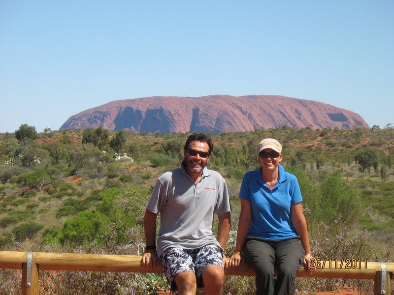 We made it to the very red centre!