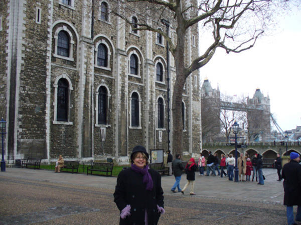 Mum in the Tower of London