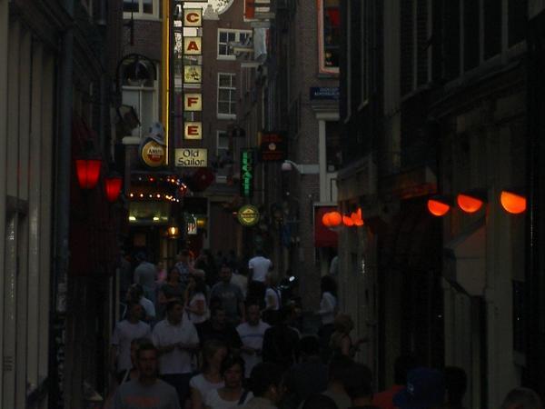 The red light district