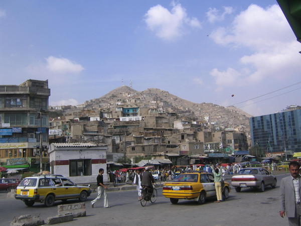 Kabul, TV mountain