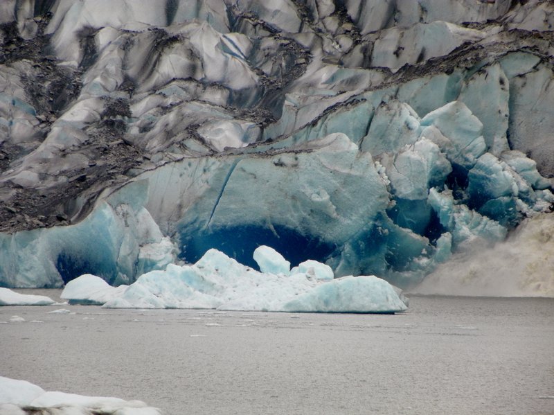 Why is Glacial Ice Blue?