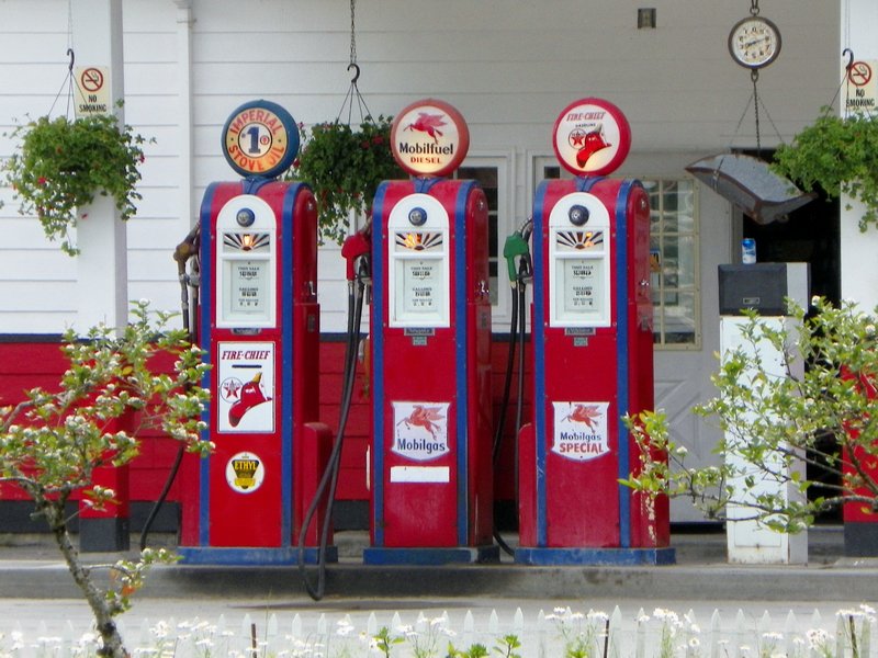 Gas Station in Gustavus