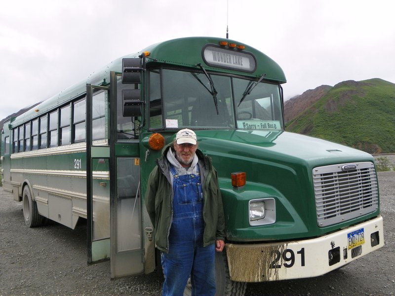Shuttle Bus to Wonder Lake