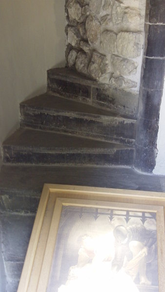 Stairway where the Princes were found