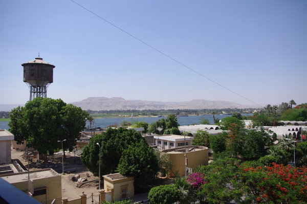 View from Hotel in Luxor