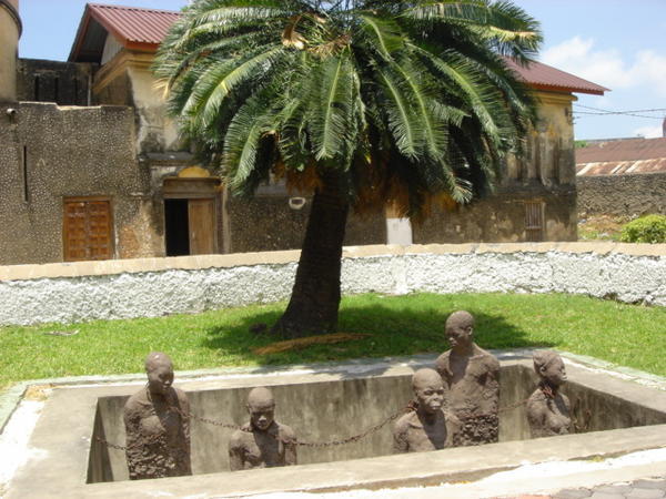 The Slave Market rememberence statue