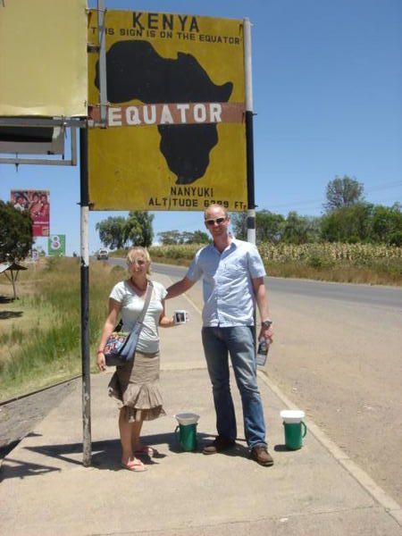 Us at the equator