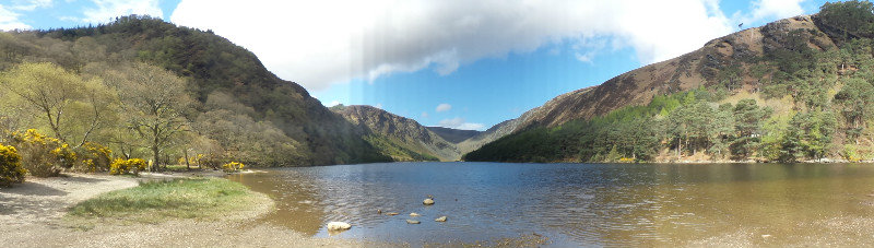 One of the lakes at glendalough