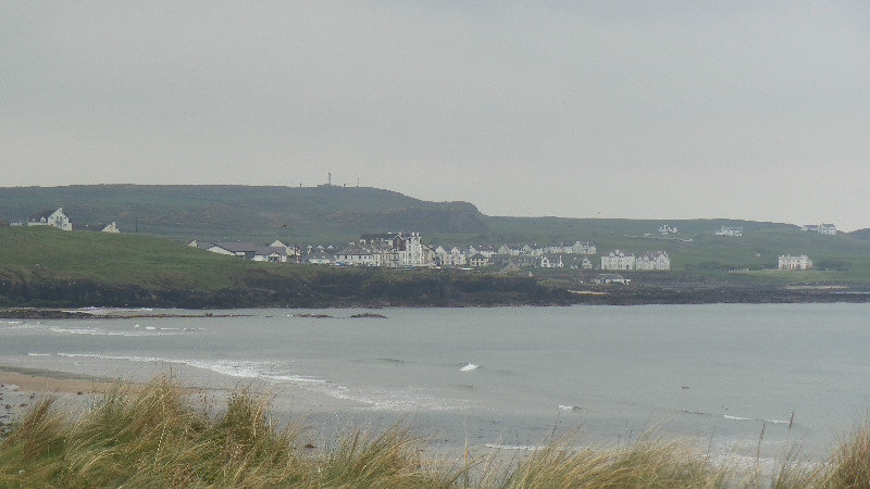 Porballintrae in the distance