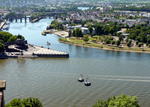 Joining of the Rhine & Mosel