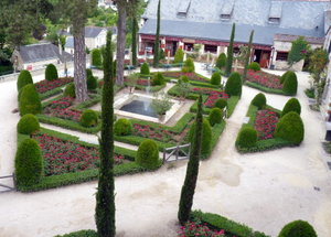 Gardens of Amboise Chateau