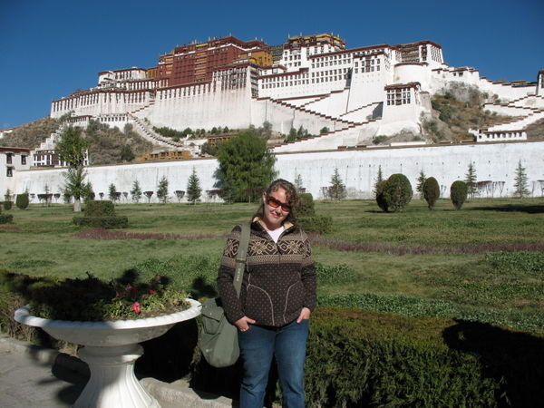 me in front of Potala Palace