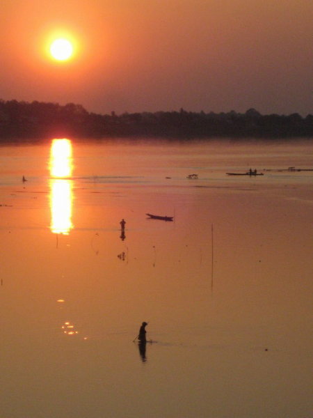 Sunset over the Mekong 2
