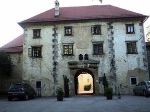 Otocec Castle Hotel Entrance