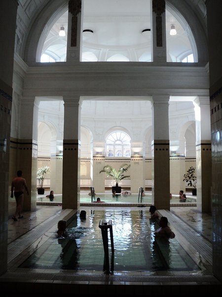 pools inside The Baths