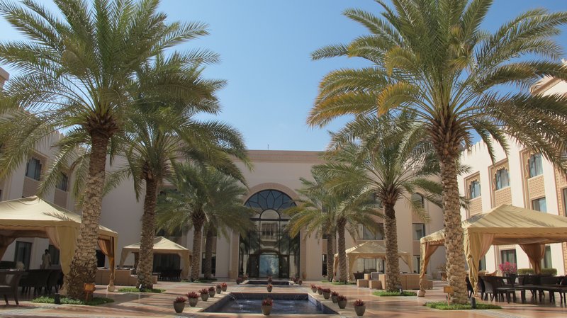 Al Husn Hotel courtyard