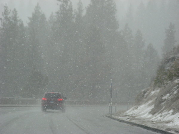 White Out on Donner Pass