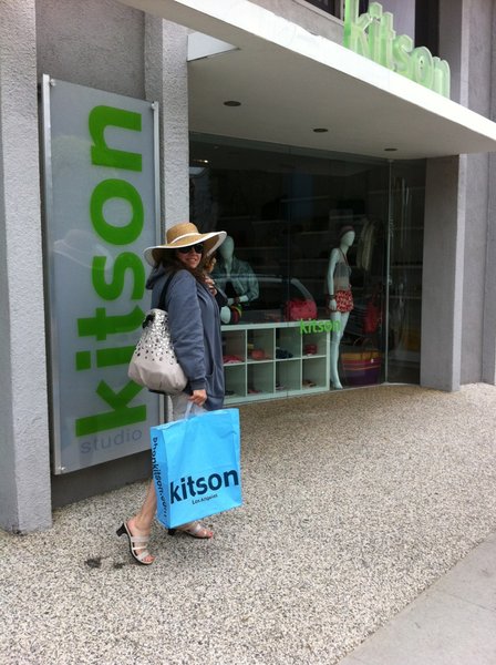 Shopping at Kitson