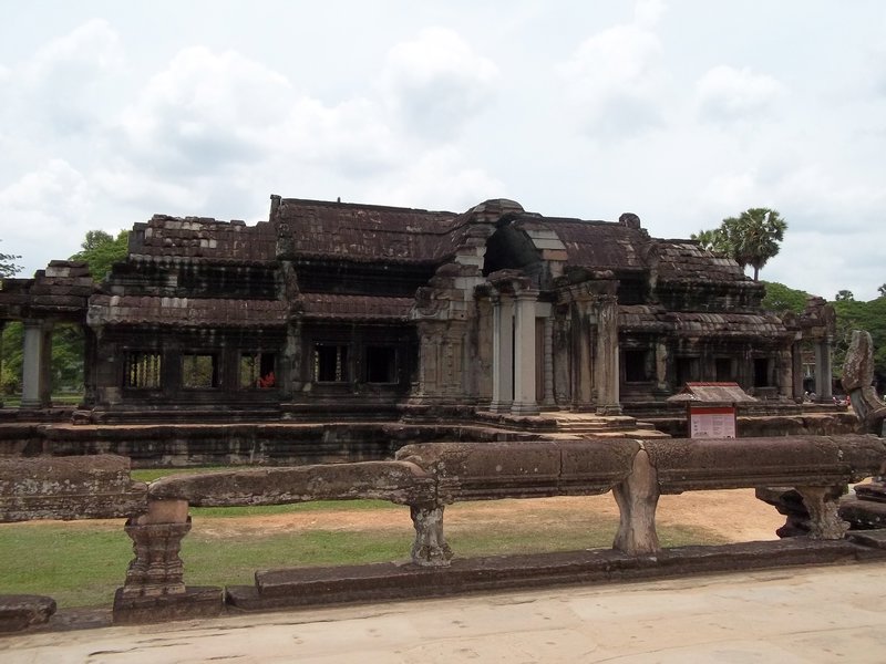 Inside Ankor Wat